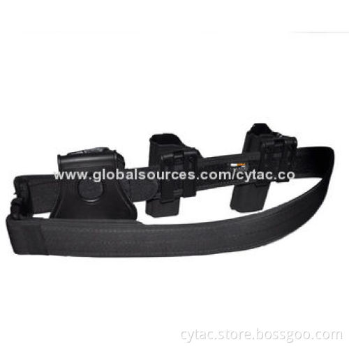 Black Polypropylene Web Law Enforcement Police Equipment Holsters Duty Belt